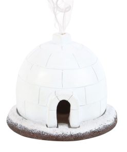 Winter Igloo Incense Cone Burner - Image 1