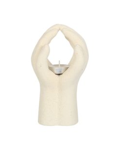 Praying Hands Tealight Holder - Image 1