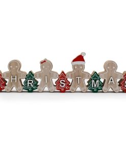 38cm Gingerbread Christmas Decoration - Image 1