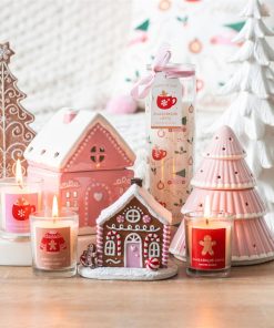 Pink Gingerbread House Incense Cone Burner - Image 6