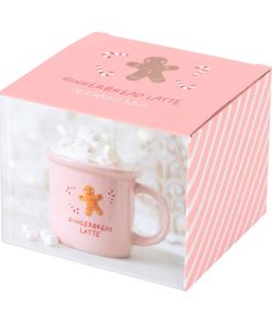 Pink Gingerbread Latte Mug - Image 4