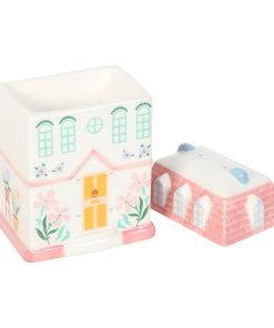 Pastel House Oil Burner and Wax Warmer - Image 4