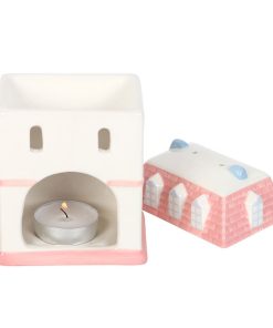 Pastel House Oil Burner and Wax Warmer - Image 6