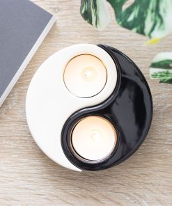 Yin Yang Tealight Candle Holder - Image 2