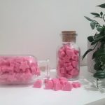 Eco-friendly Blush Fairy Wax Melt Jar inspired by Snow Fairy scent