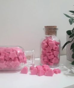 Eco-friendly Blush Fairy Wax Melt Jar inspired by Snow Fairy scent