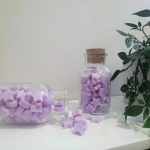 Vegan Lavender Wax Melt Jar with long-lasting calming fragrance