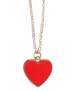 Bestie Enamel Heart Necklace Greeting Card - Image 5