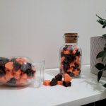 Chocolate Orange Wax Melt Jar with indulgent fragrance of chocolate and orange